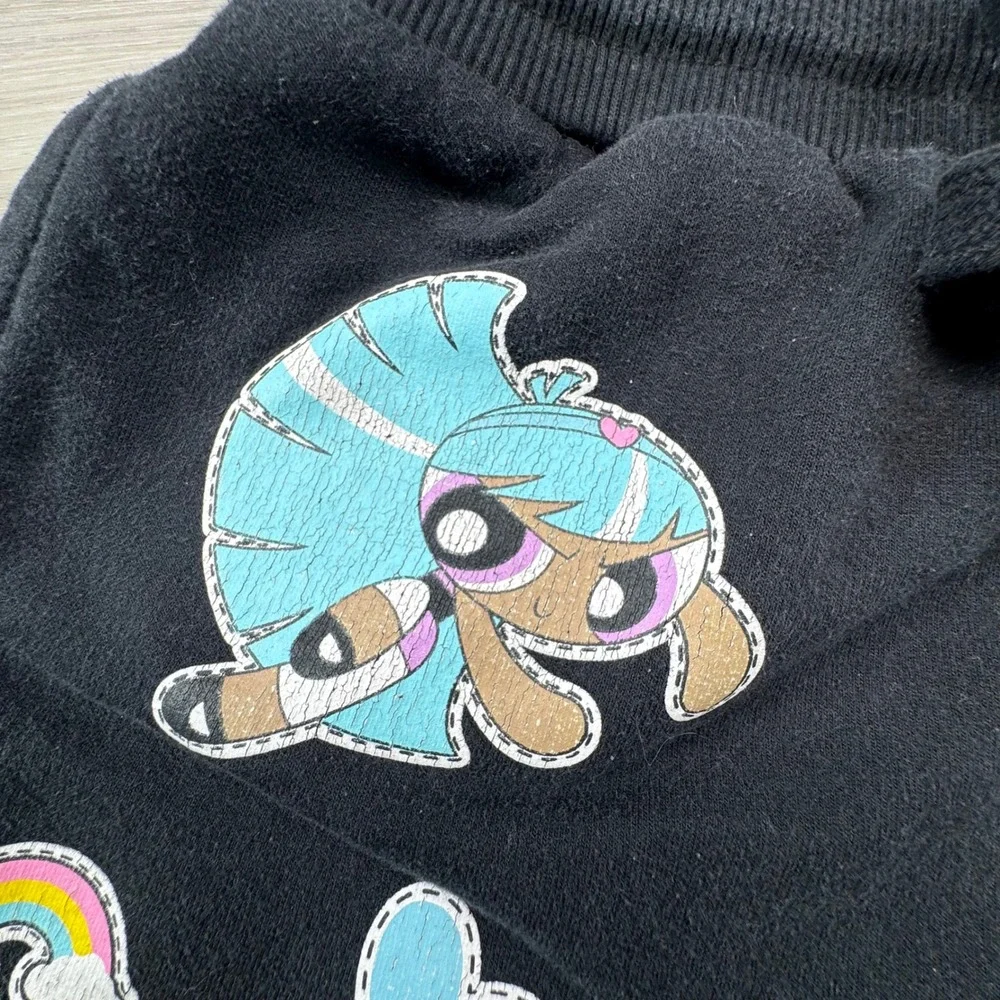 Cartoon Network Powerpuff Girls‎ Black Fleece Lounge Shorts Girls S